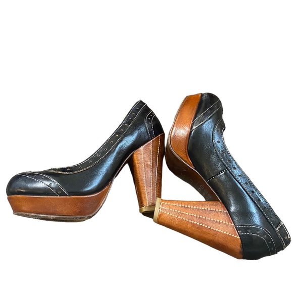 Bed Stu Shoes - Bed Stu Genesis Teak heels